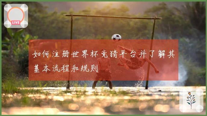 如何注册世界杯竞猜平台并了解其基本流程和规则